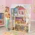 Трехэтажный дом из дерева для Барби – Кайли, с мебелью 10 предметов  - миниатюра №1